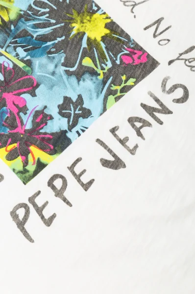 t-shirt mabel | regular fit Pepe Jeans London κρεμώδες