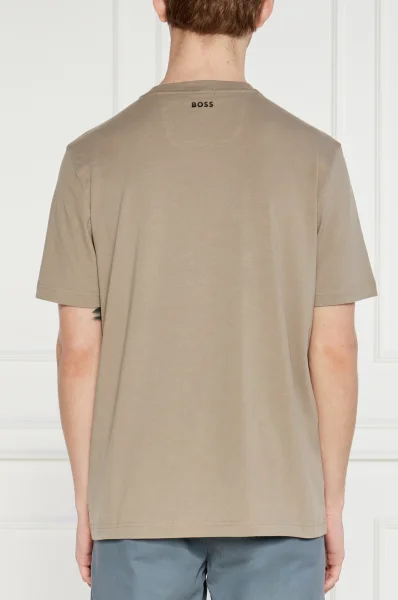 T-shirt Tee | Regular Fit BOSS GREEN χακί
