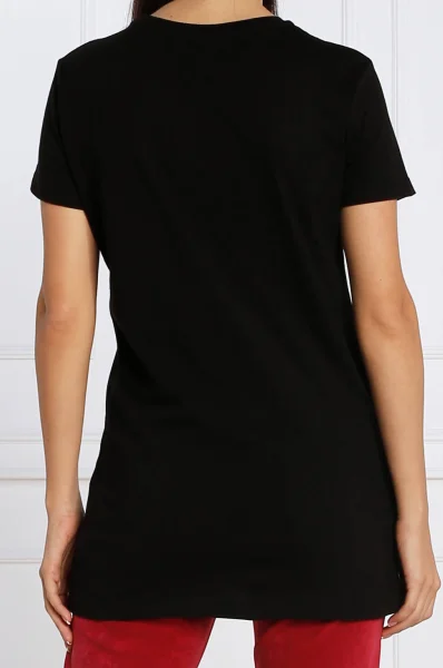T-shirt DIANNA | Regular Fit GUESS ACTIVE μαύρο