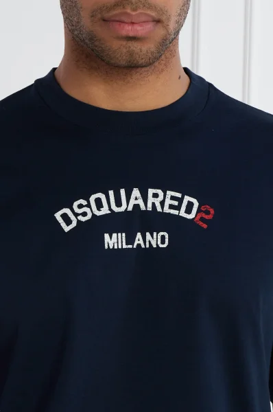 T-shirt | Regular Fit Dsquared2 ναυτικό μπλε