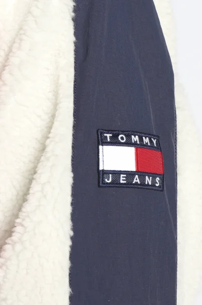 Διμερής μπουφάν δύο όψεων SHERPA | Relaxed fit Tommy Jeans ναυτικό μπλε