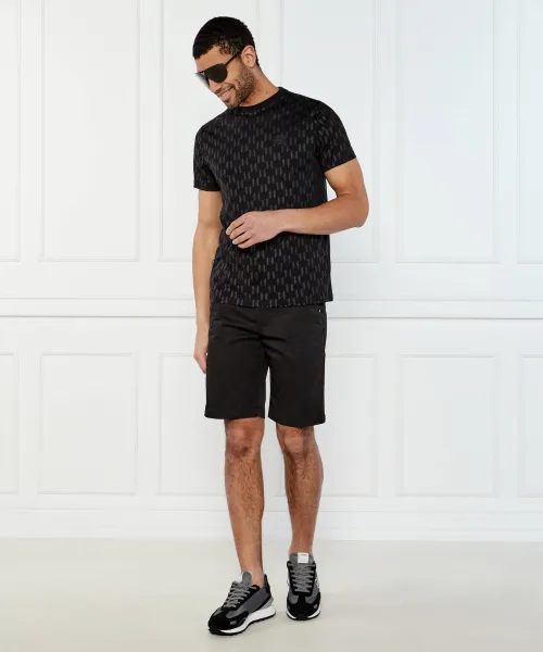 T-shirt | Regular Fit Karl Lagerfeld μαύρο