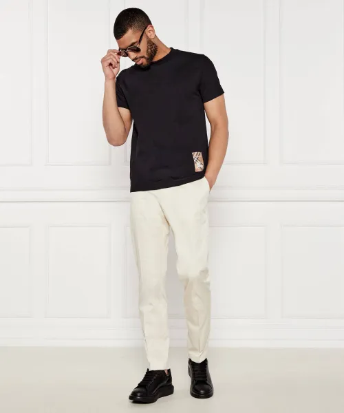 T-shirt | Regular Fit Burberry μαύρο