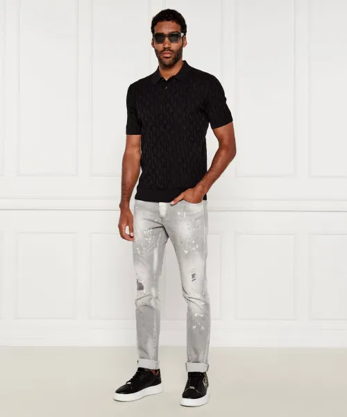 Πόλο | Regular Fit Karl Lagerfeld μαύρο