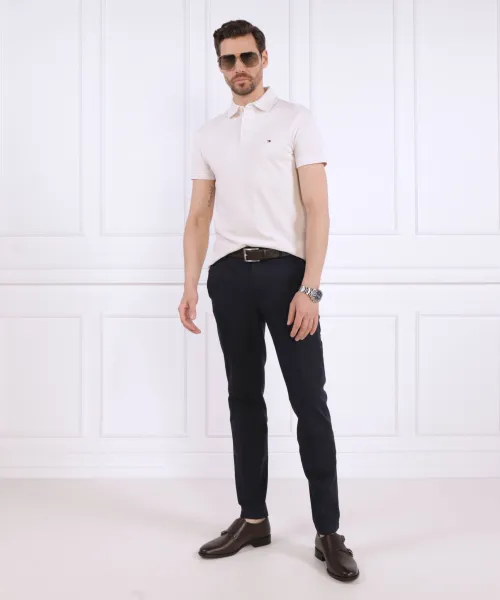 Πόλο | Slim Fit Tommy Hilfiger κρεμώδες