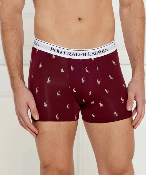 Boxer 3-pack POLO RALPH LAUREN μπορντό