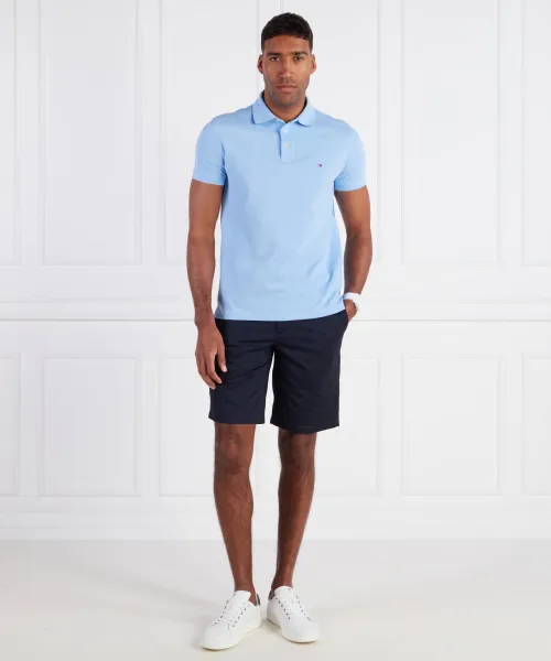 Πόλο | Slim Fit Tommy Hilfiger μπλέ