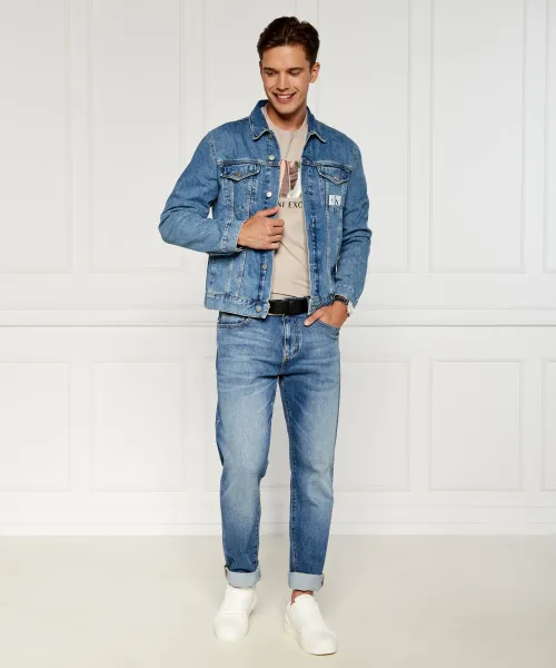 Μπουφάν jeans | Slim Fit Calvin Klein Jeans μπλέ