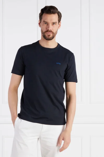 T-shirt | Relaxed fit BOSS GREEN ναυτικό μπλε