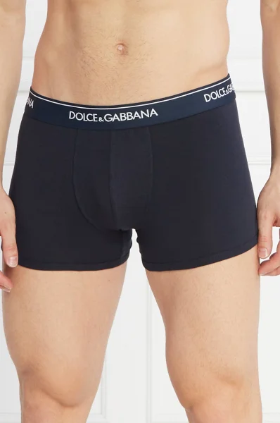 Boxer 2-pack Dolce & Gabbana ναυτικό μπλε