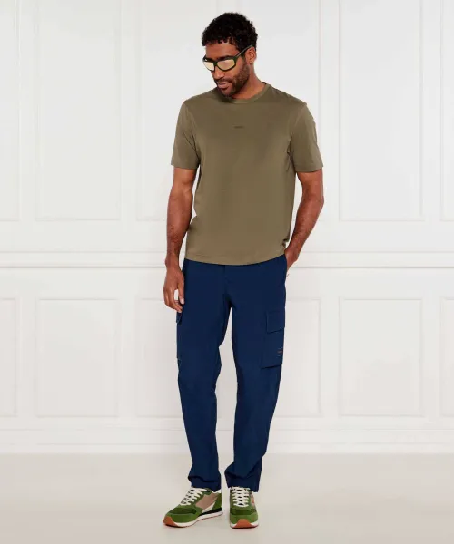 T-shirt TChup | Relaxed fit BOSS ORANGE χακί