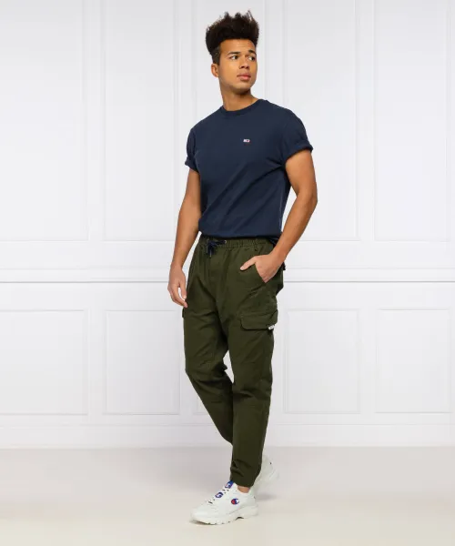 t-shirt tjm original jersey | regular fit Tommy Jeans ναυτικό μπλε