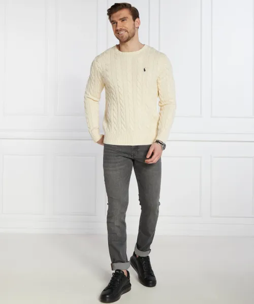 Πουλόβερ | Regular Fit POLO RALPH LAUREN κρεμώδες