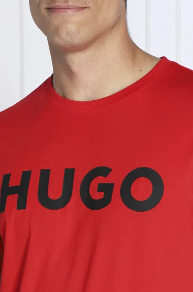 T-shirt Dulivio | Regular Fit HUGO κόκκινο