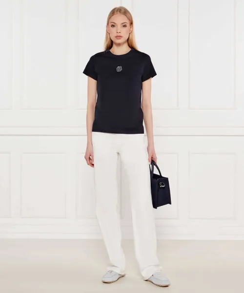 T-shirt Eventsa7 | Regular Fit BOSS BLACK ναυτικό μπλε