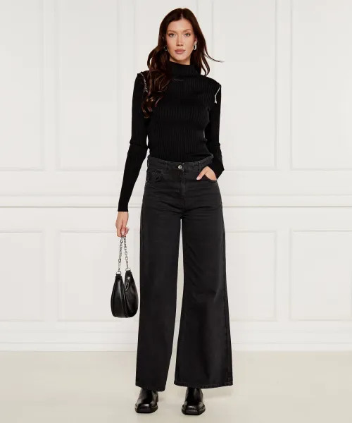 Ημιζιβάγκο | Slim Fit Patrizia Pepe μαύρο