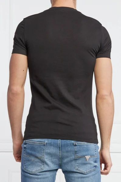 T-shirt INSTITUTIONAL | Slim Fit CALVIN KLEIN JEANS μαύρο
