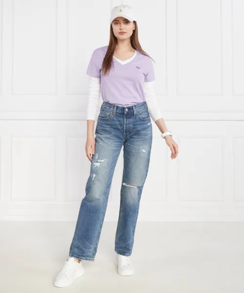T-shirt | Regular Fit Levi's μωβ