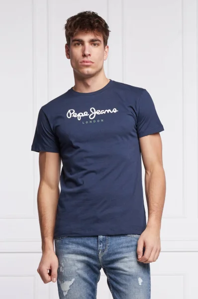 T-shirt eggo | Regular Fit Pepe Jeans London ναυτικό μπλε