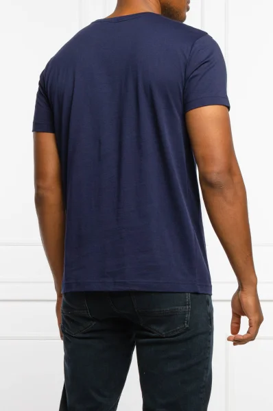 T-shirt SHIELD SS | Regular Fit Gant ναυτικό μπλε