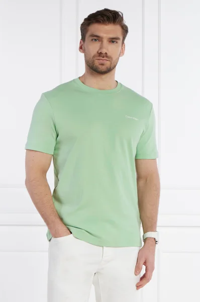 T-shirt | Regular Fit Calvin Klein πράσινο ασβέστη