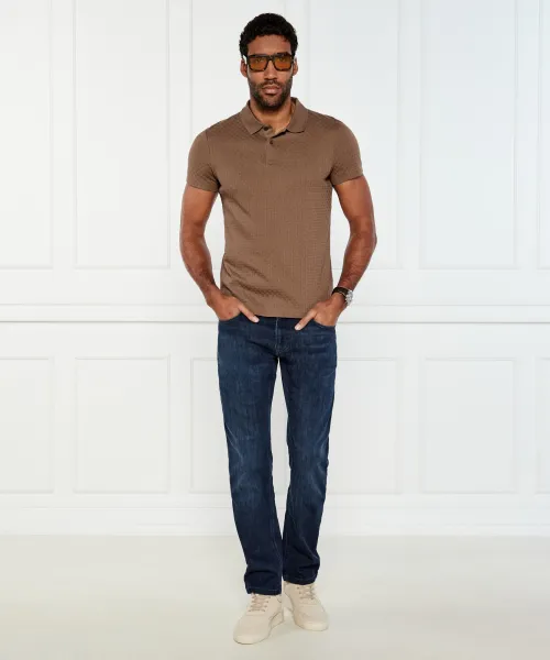 Πόλο Bradley | Regular Fit | mercerised Joop! καφέ