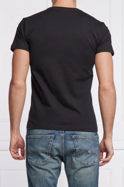 T-shirt eggo | Regular Fit Pepe Jeans London μαύρο