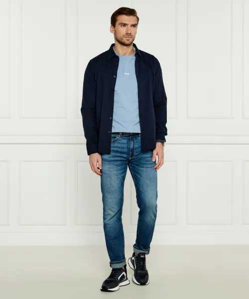 T-shirt | Relaxed fit BOSS ORANGE μπλέ