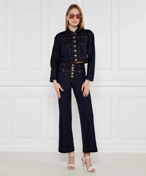 Jeans KYLIE | flare fit | high waist Marciano Guess ναυτικό μπλε