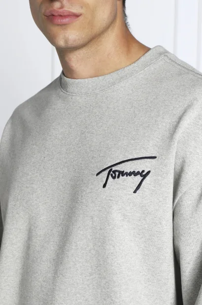 Μπλούζα | Relaxed fit Tommy Jeans γκρί