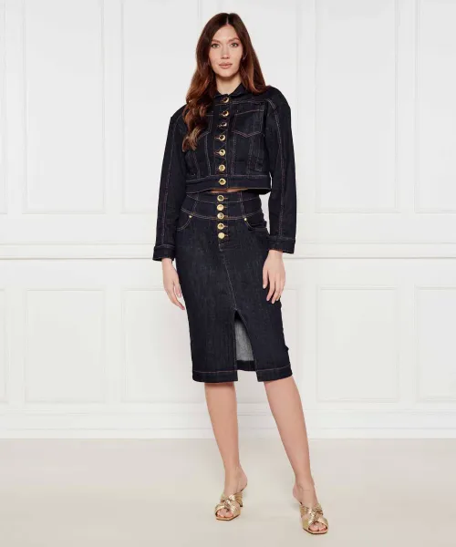 Τζιν φούστα KYLIE Marciano Guess ναυτικό μπλε