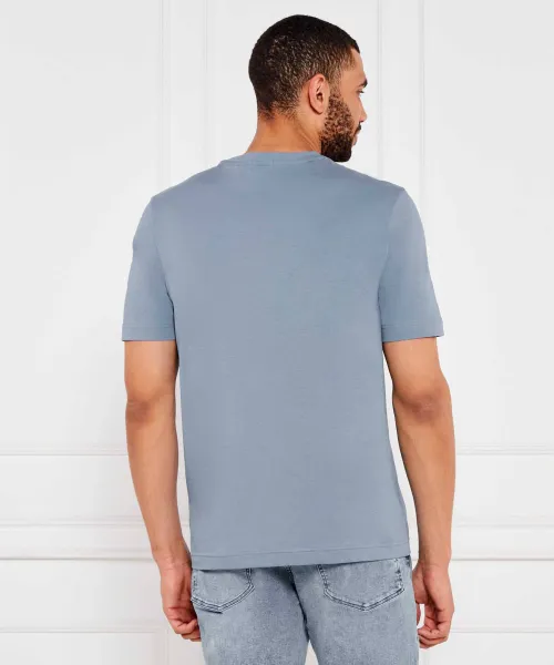 T-shirt TChup | Relaxed fit BOSS ORANGE μπλέ
