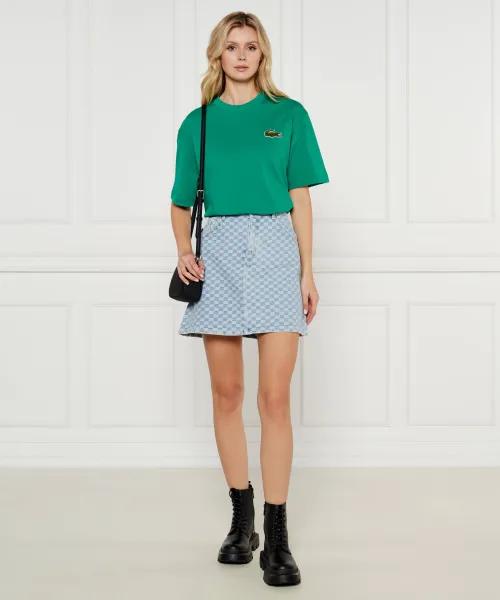 T-shirt | Loose fit Lacoste πράσινο