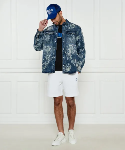 Τζιν πουκάμισο | Relaxed fit Karl Lagerfeld Jeans μπλέ