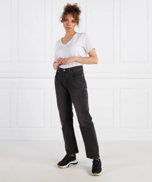 Jeans | Straight fit Levi's γραφίτη