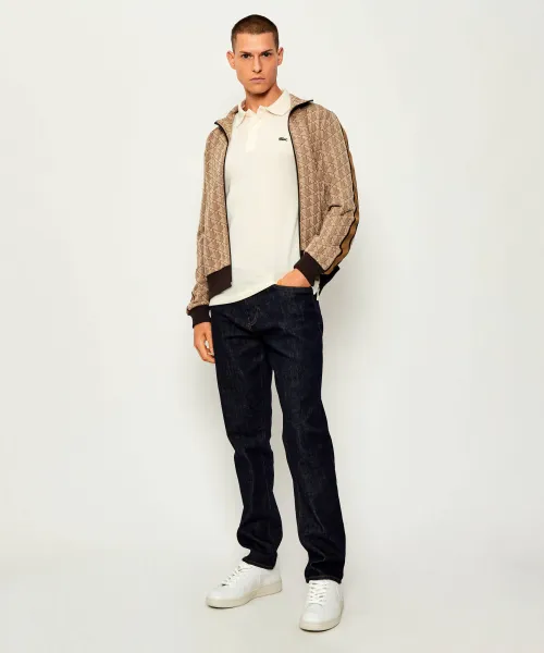 Πόλο Lacoste | κρεμώδες Slim Fit PH4012