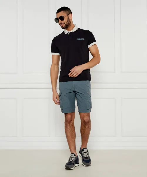 Σορτς | Regular Fit Napapijri γκρί