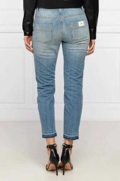 jeans | skinny fit Elisabetta Franchi χρώμα του ουρανού