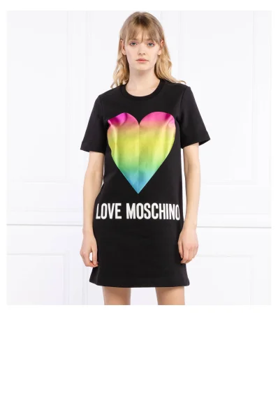 φόρεμα Love Moschino μαύρο