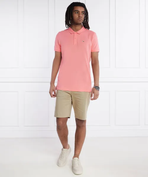Πόλο | Slim Fit Tommy Jeans χρώμα σολομού