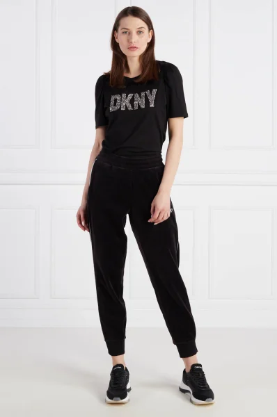 T-shirt | Regular Fit DKNY μαύρο