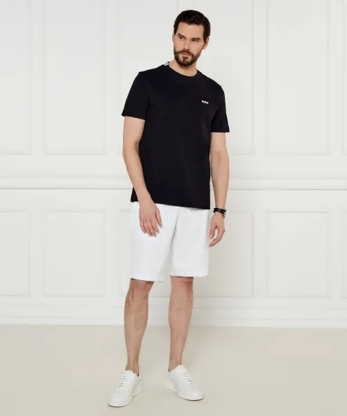 T-shirt Taddy | Regular Fit BOSS GREEN μαύρο