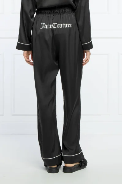 Παντελόνι πιτζάμα PAULA | Relaxed fit Juicy Couture μαύρο