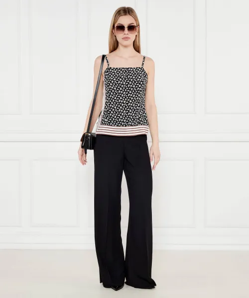 Μετάξι top TEODORA | Regular Fit Marella μαύρο