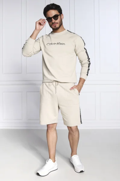 Μπλούζα | Regular Fit Calvin Klein Performance χρώμα άμμου