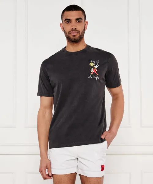 T-shirt Scrooge Night King ST.Barth | μαύρο MC2 St. Barth x Disney Regular Fit JACK001