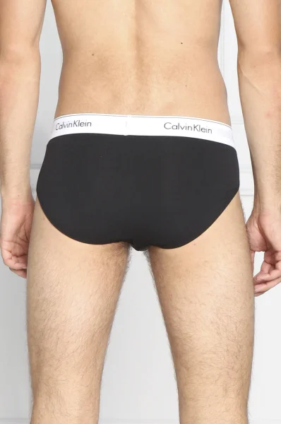 Slip 3-pack Calvin Klein Underwear μαύρο