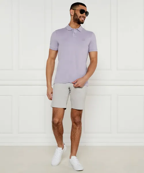 Πόλο Passenger | Slim Fit BOSS ORANGE λεβάντα