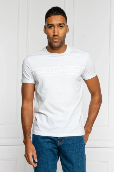 t-shirt | regular fit Karl Lagerfeld άσπρο
