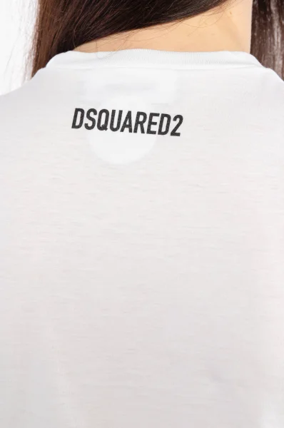 T-shirt Renny fit Dsquared2 άσπρο